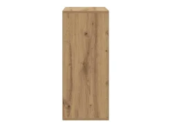 Estantería de madera ingeniería roble artisan 60x30x71,5 cm