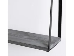 Estantería de pared Eloi de 2 niveles Gris