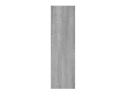 Estantería de pared madera de ingeniería gris sonoma 75x16x55cm ES27566