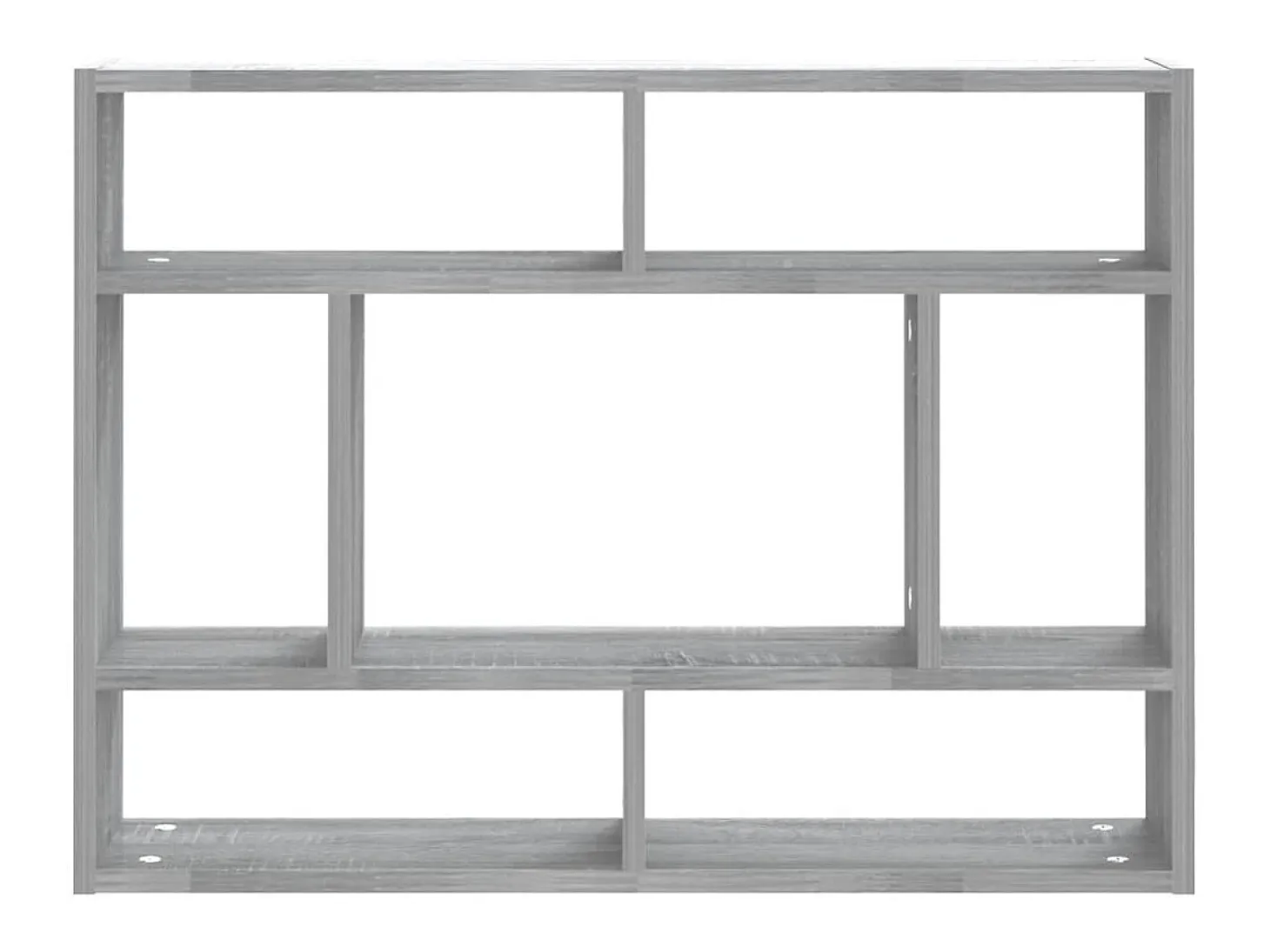 Estantería de pared madera de ingeniería gris sonoma 75x16x55cm ES27566
