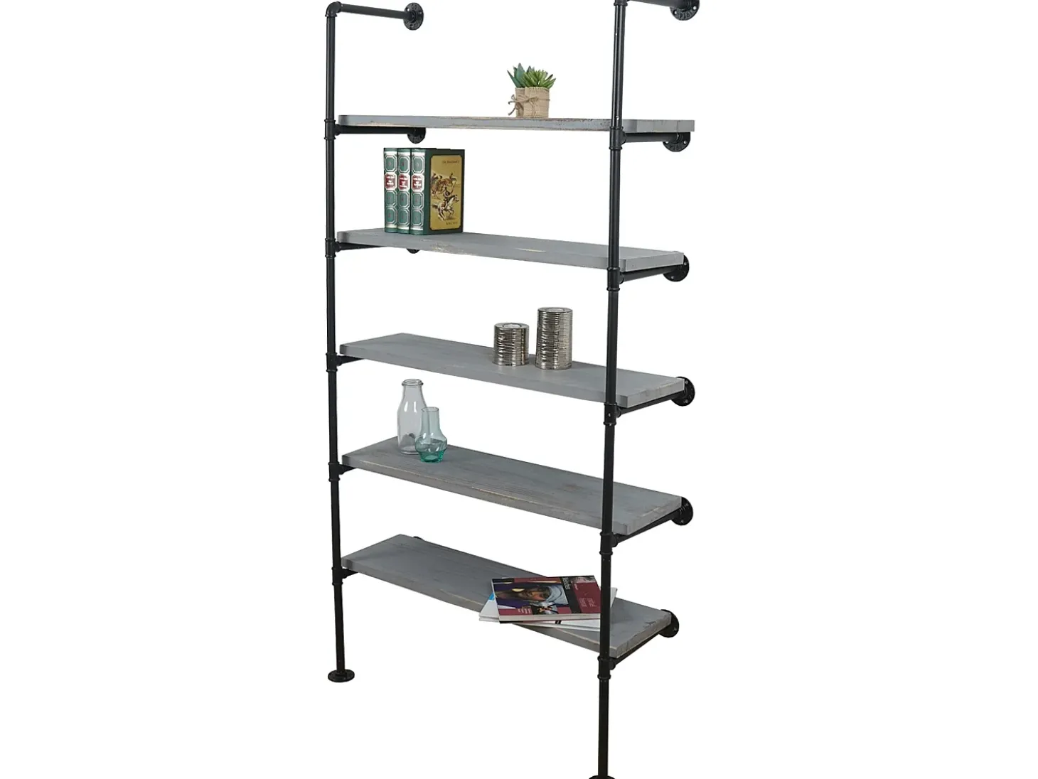 Estantería de pie MCW-C45, gris