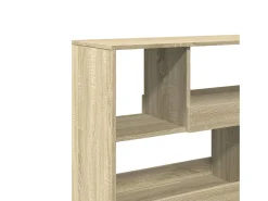 Estantería divisor de espacios roble Sonoma 100x33x94,5 cm