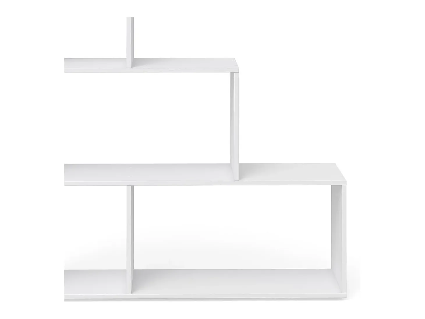Estantería escalonada blanco 116.8x29x123.2