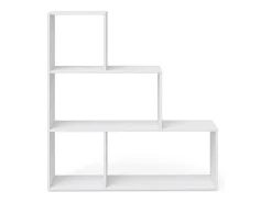 Estantería escalonada blanco 116.8x29x123.2