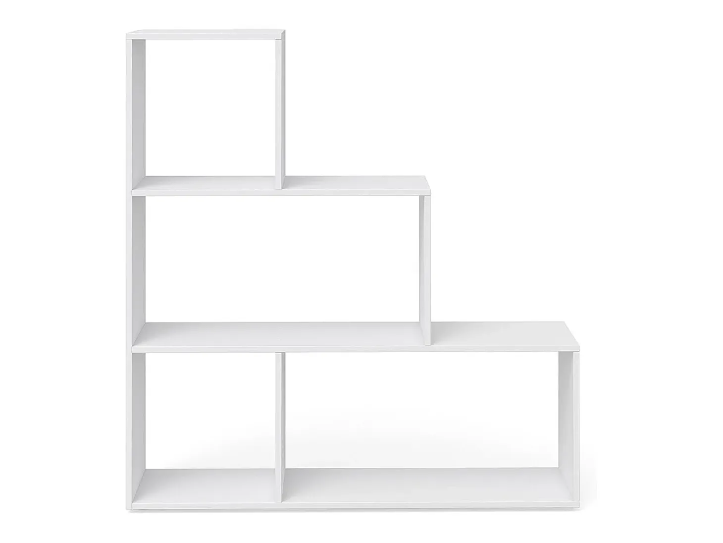 Estantería escalonada blanco 116.8x29x123.2