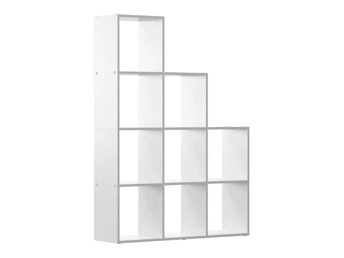 Estantería escalonada blanco 103.5x29x144 aramis