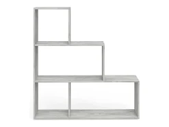 Estantería escalonada gris 116.8x29x123.2