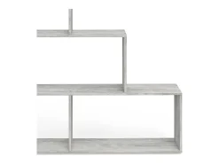 Estantería escalonada gris 116.8x29x123.2