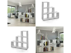 Estantería escalonada hormigón 107.2x29x107.8