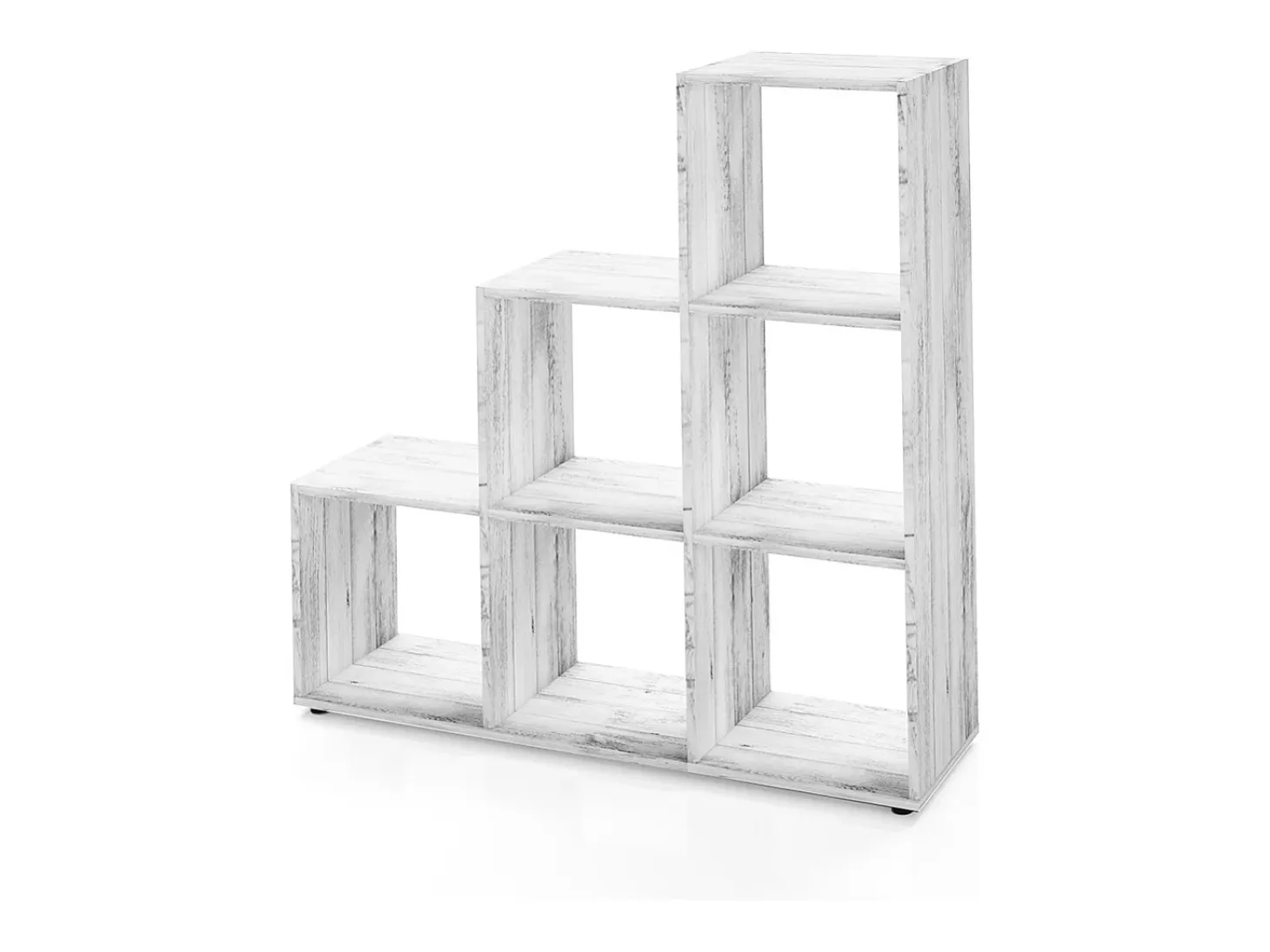 Estantería escalonada hormigón 107.2x29x107.8