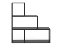 Estantería escalonada negro 116.8x29x123.2