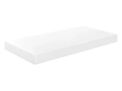 Estantería flotante de pared 4 piezas Blanco Brillo 50x23x3,8 cm MDF