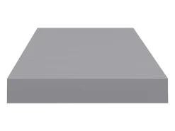Estantería flotante de pared gris 60x23,5x3,8 cm MDF
