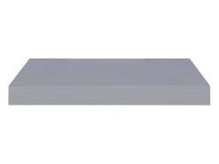 Estantería flotante de pared gris 40x23x3,8 cm MDF