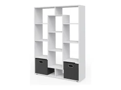 Estantería giratoria blanco 107.2x29x143