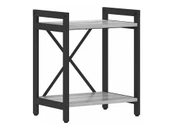Estantería Gris sonoma 40 x 30 x 48.5 cm Madera contrachapada