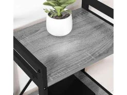 Estantería Gris sonoma 40 x 30 x 48.5 cm Madera contrachapada