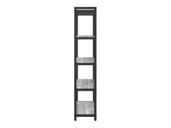 Estantería Gris sonoma 80 x 30 x 153 cm Madera contrachapada