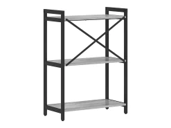Estantería Gris sonoma 60 x 30 x 83 cm Madera contrachapada