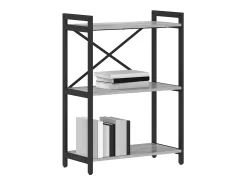Estantería Gris sonoma 60 x 30 x 83 cm Madera contrachapada