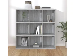 Estantería gris Sonoma 98x29x97,5 cm