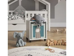 Estantería infantil blanco 36.8x30.8x42.4 luigi