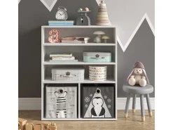 Estantería infantil blanco 72x30.6x90.2 luigi