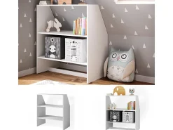 Estantería infantil blanco 90x50x100