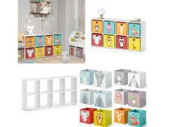 Estantería infantil blanco 143x29x72 scutum