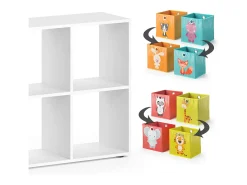 Estantería infantil blanco 143x29x72 scutum