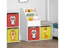 Estantería infantil blanco 30.9x72x79 luigi