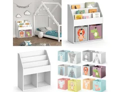 Estantería infantil blanco 72x30.7x79 luigi