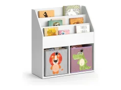 Estantería infantil blanco 72x30.7x79 luigi