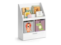 Estantería infantil blanco 72x31.2x96.2 luigi