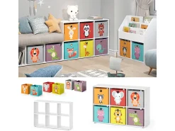 Estantería infantil blanco 72x29x107.8