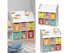 Estantería infantil blanco 107.2x31.2x114.2 luigi