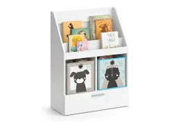 Estantería infantil blanco 72x31.2x96.2 luigi