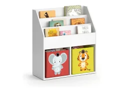 Estantería infantil blanco 72x30.7x79 luigi