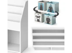 Estantería infantil blanco 72x30.7x79 luigi