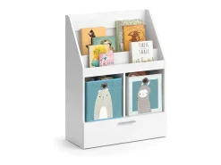 Estantería infantil blanco 72x31.2x96.2 luigi