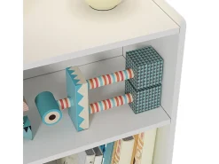 Estantería infantil blanco 112x30x60.5 conny