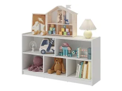 Estantería infantil blanco 112x30x60.5 conny
