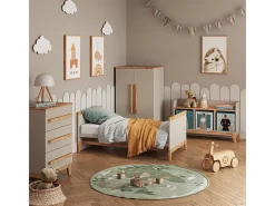 Estantería infantil cachemira/artesanal 98.4x32.6x113.4 malia