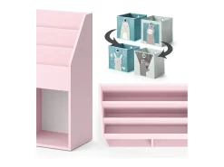 Estantería infantil rosa 72x30.7x79 luigi