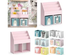 Estantería infantil rosa 72x30.7x79 luigi