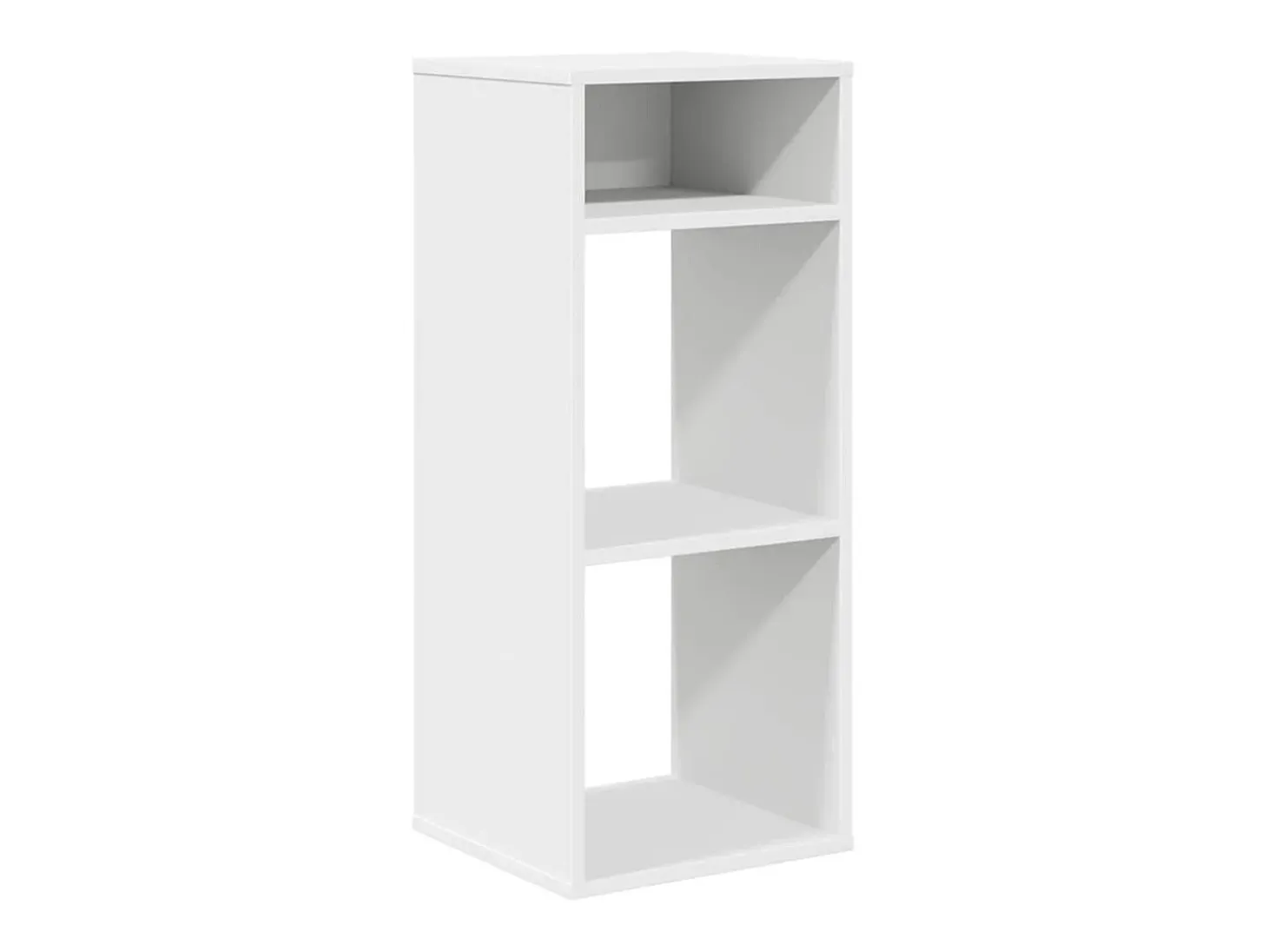 Estantería librería madera contrachapada blanco 34x31x80 cm