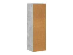 Estantería libros/mueble TV contrachapada hormigón 36x30x114cm