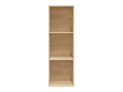 Estantería libros/mueble TV contrachapada roble 36x30x114 cm