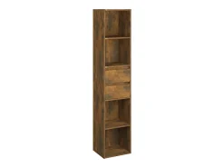Estantería madera contrachapada color roble ahumado 36x30x171cm ES612313