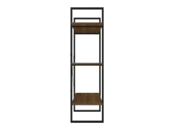 Estantería madera contrachapada roble ahumado 100x30x105 cm